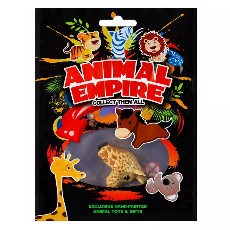 LEAN TOYS Anello da mano Animali educativi Giraffa