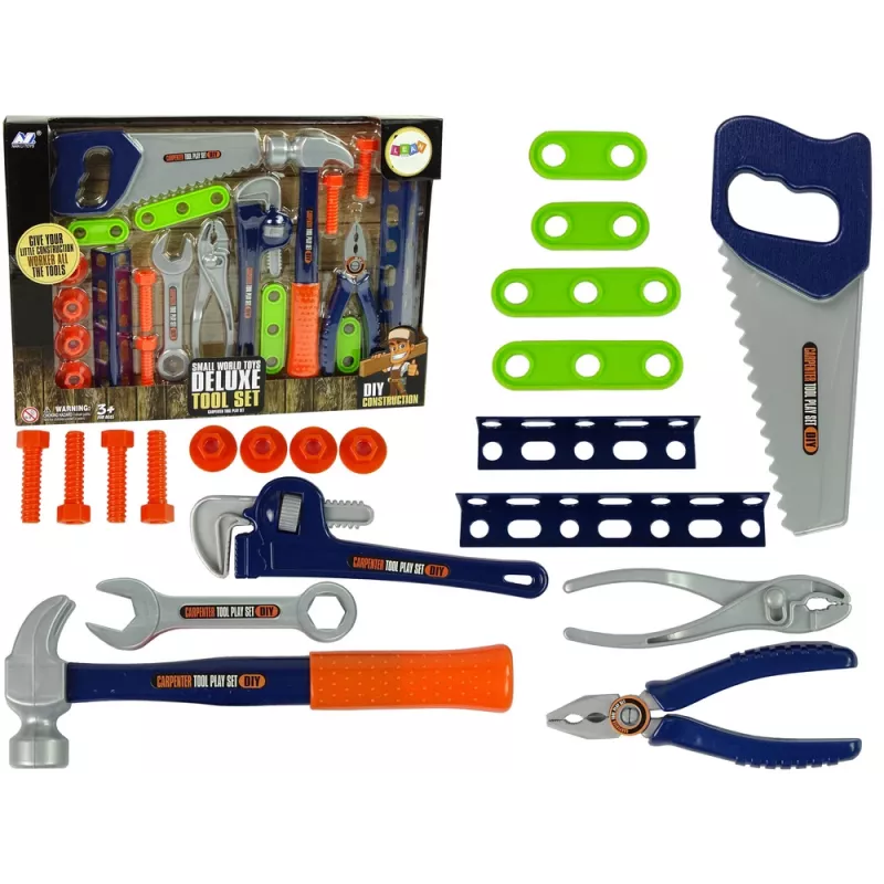 LEAN TOYS Set tuttofare attrezzi cacciavite martello sega