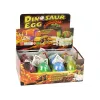 LEAN TOYS Hatching Magic uovo di dinosauro che cresce 6 cm colorato