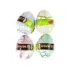 LEAN TOYS Hatching Magic uovo di dinosauro che cresce 6 cm bianco