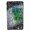 LEAN TOYS Lucertola cornuta Figura in gomma estensibile realistica 20 cm