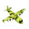 LEAN TOYS aereo militare gigante 55cm con accessori