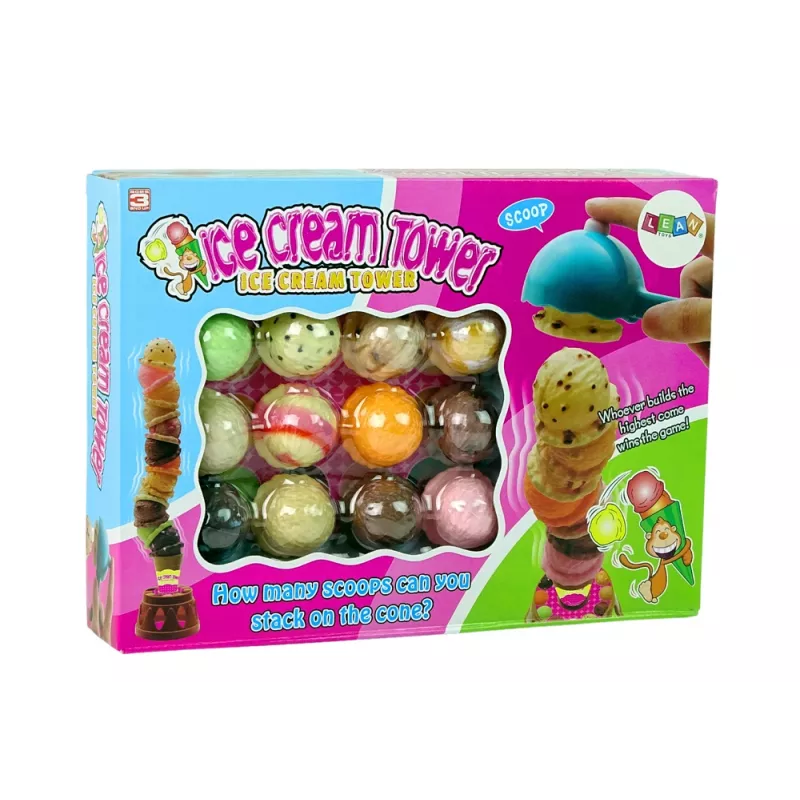 LEAN TOYS Torre del gelato gioco arcade per tutta la famiglia