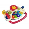 LEAN TOYS Volante interattivo per bambini con pianoforte, versi degli animali e telefono