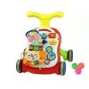 LEAN TOYS Camminatore interattivo per neonati 2-in-1 tavolo rosso