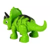 LEAN TOYS Dinosauro interattivo Triceratops vapore acqua suono verde