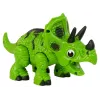 LEAN TOYS Dinosauro interattivo Triceratops vapore acqua suono verde