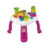 LEAN TOYS Tavolo didattico interattivo con smistamento palline e scivolo rosa