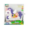 LEAN TOYS Pianoforte interattivo unicorno suoni animali melodie bianco