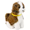 LEAN TOYS Cane peluche interattivo pelo morbido razza Shih Tzu