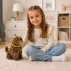 LEAN TOYS Cane peluche interattivo pelo morbido accarezza la testa e scopri le funzioni