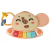 LEAN TOYS Camminatore interattivo e tavolo attività 2in1 rosa