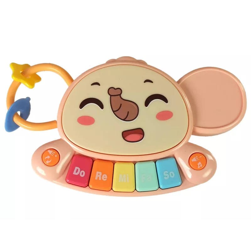 LEAN TOYS Camminatore interattivo e tavolo attività 2in1 rosa