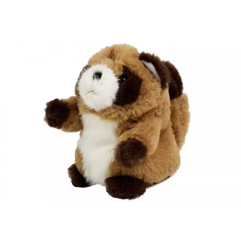 LEAN TOYS Peluche interattivo procione da ripetizione