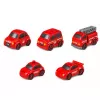 LEAN TOYS parcheggio multipiano interattivo con autolavaggio e officina – set gioco vigili del fuoco con 8 auto