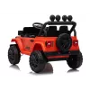 LEAN TOYS Jeep Rubicon DK-JWR558 24V arancione veicolo a batteria per bambini con telecomando per genitori