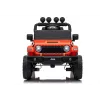 LEAN TOYS Jeep Rubicon DK-JWR558 24V arancione veicolo a batteria per bambini con telecomando per genitori