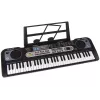 LEAN TOYS Tastiera con microfono strumento musicale per bambini nero