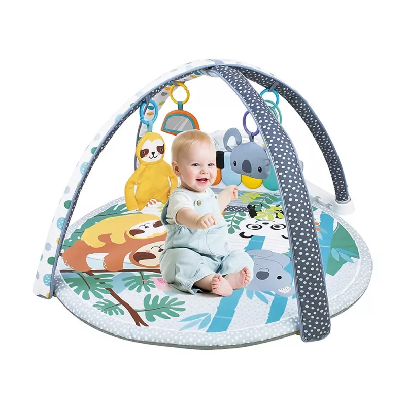 LEAN TOYS Tappeto didattico koala pianoforte melodie sospensioni