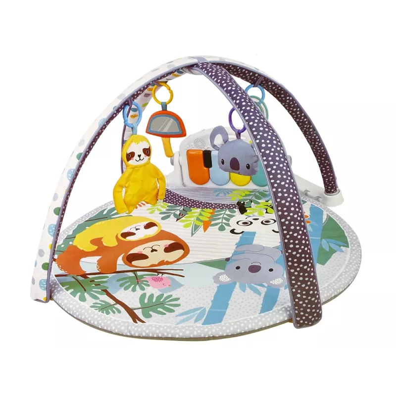 LEAN TOYS Tappeto didattico koala pianoforte melodie sospensioni
