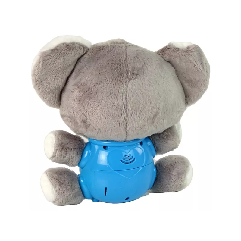 LEAN TOYS Koala proiettore suono giocattolo interattivo grigio