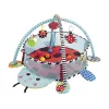 LEAN TOYS Tappeto didattico coccinella recinto palline per neonati
