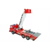 LEAN TOYS grande set vigili del fuoco con camion dei pompieri, personaggi e casco quad per bambini