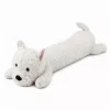 LEAN TOYS grande West Highland Terrier di peluche mascotte bianco 90 cm