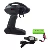 LEAN TOYS grande auto sportiva off-road radiocomandata RC argento 1:8