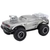LEAN TOYS grande auto sportiva off-road radiocomandata RC argento 1:8