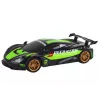 LEAN TOYS Grande auto sportiva radiocomandata 1:10 verde e nera