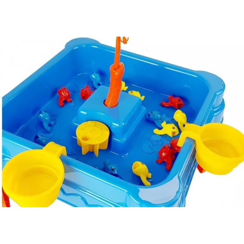 LEAN TOYS Grande set pesca con canne da pesca