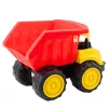 LEAN TOYS grande dumper per bambini veicolo da sabbia rosso-giallo