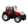 LEAN TOYS grande trattore con rimorchio, macchina agricola, 65 cm