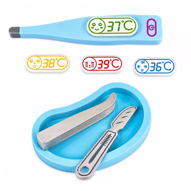 LEAN TOYS Set piccolo dottore - strumenti medici - accessori realistici - 36 pezzi