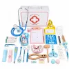 LEAN TOYS Set piccolo dottore - strumenti medici - accessori realistici - 36 pezzi