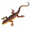 LEAN TOYS Lucertola vivipara Figura in gomma estensibile realistica 12,5 cm