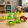 LEAN TOYS Magic Egg Dinosauro che schiude in acqua uovo bianco 6,5 cm