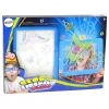 LEAN TOYS Lavagna 3D magica illuminata occhiali blu