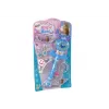 LEAN TOYS Set principesse magiche fiabesche bacchetta interattiva luce suono funzione proiettore di stelle