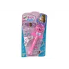 LEAN TOYS Set principesse magiche fiabesche con bacchetta interattiva luce suono e funzione proiettore di stelle