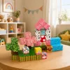 LEAN TOYS Blocchi magnetici set da 50 pezzi – cubi 3D pixel unicorno, plastica ABS, gioco creativo da costruzione