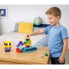 LEAN TOYS Mattoncini magnetici cubi blocchi 3D colorati 96 pezzi