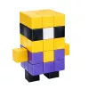 LEAN TOYS Mattoncini magnetici cubi blocchi 3D colorati 96 pezzi