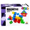 LEAN TOYS Blocchi magnetici Cubi colorati 3D 160 pezzi
