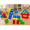 LEAN TOYS Blocchi magnetici Cubi colorati 3D 160 pezzi