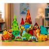 LEAN TOYS mattoncini magnetici dinosauro vulcano 31 pezzi
