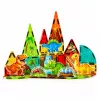 LEAN TOYS mattoncini magnetici dinosauro vulcano 31 pezzi