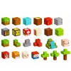 LEAN TOYS mattoncini magnetici Pixel World cubi colorati 146 pezzi