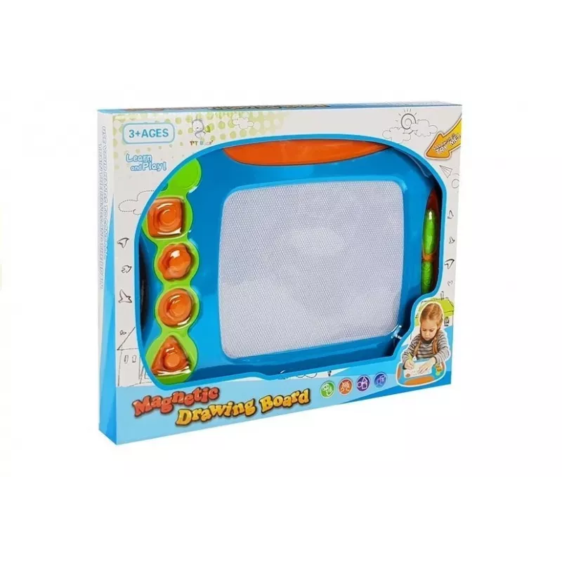 LEAN TOYS lavagna magnetica con timbri geometrici